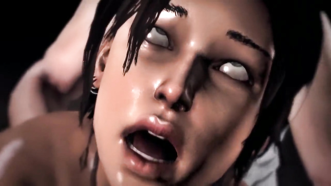 Lara Croft довели до оргазму