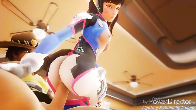 Діва з Overwatch: анімована пристрасть без обмежень