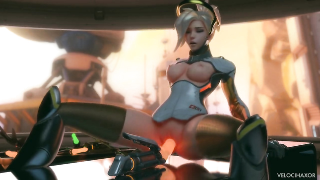 Ніжна медсестра Overwatch: шалений вібро-екстаз