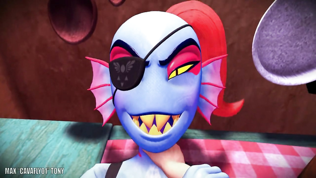 Шалені ігри з русалкою на столі серед ночі