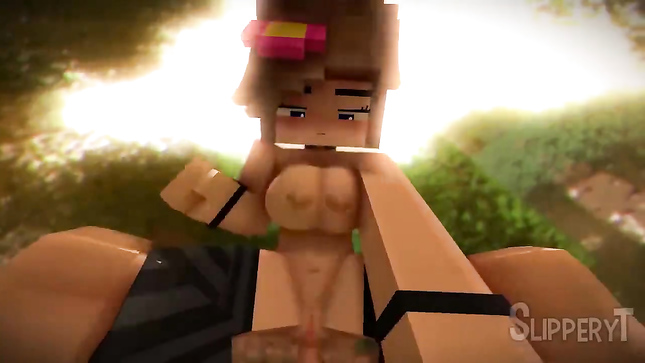 Піксельна пристрасть серед лісу Minecraft: шалене єднання