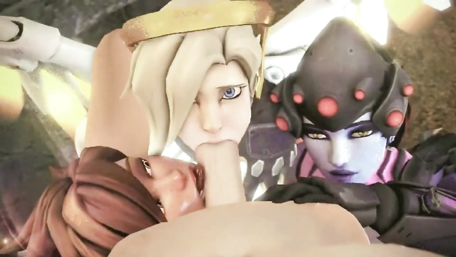 Звабливі героїні Overwatch: анімований секс-вибух