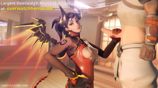 Мерсі у звабливих перевтіленнях: еротика Overwatch